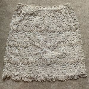 Loft Crochet Layer Skirt